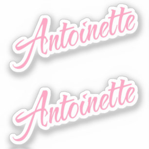 Antoinette name x2 vinyl