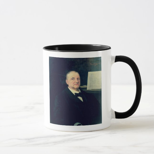 Anton Bruckner, 1889 Mug (Right)