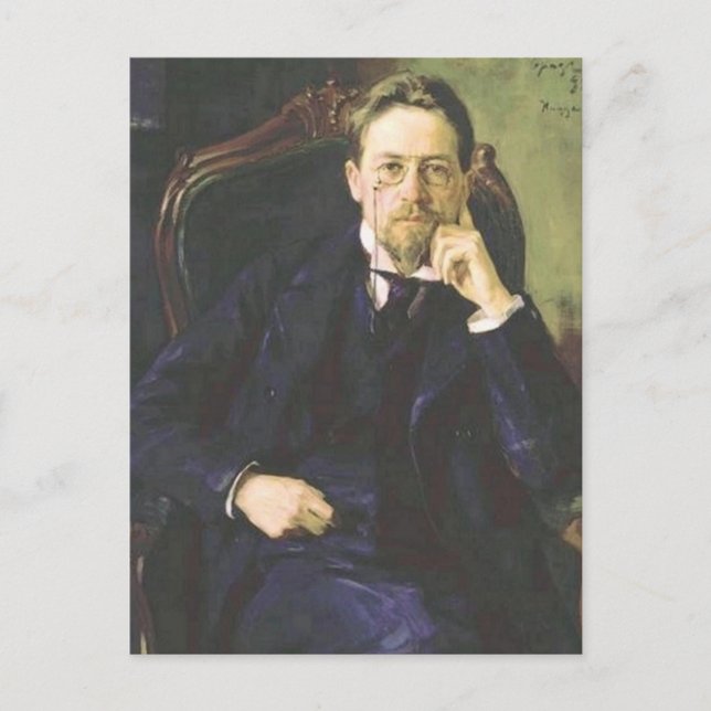 Anton Chekhov 1898 Postcard (Front)
