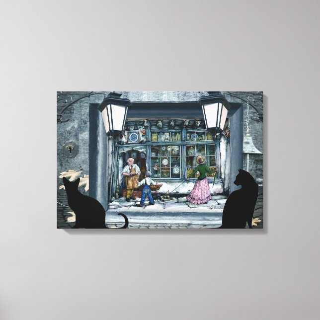 Anton Pieck incorparated reproduction Canvas Print (Front)