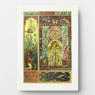 Anton Seder Sealife plaque with easel