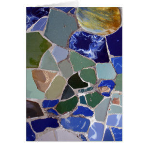 Antoni Gaudi Blue Mosaics