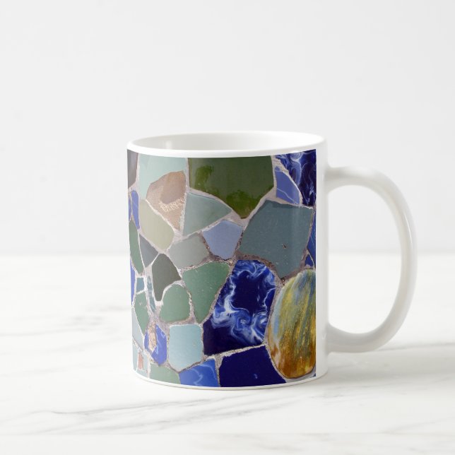 Antoni Gaudi Cool Mosaics Coffee Mug (Right)