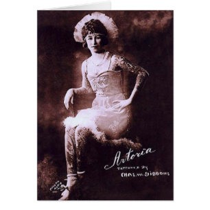 Antonia the Tattooed Lady