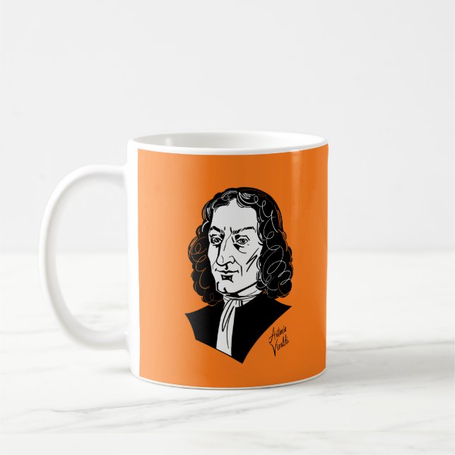 Antonio Vivaldi Coffee Mug (Left)