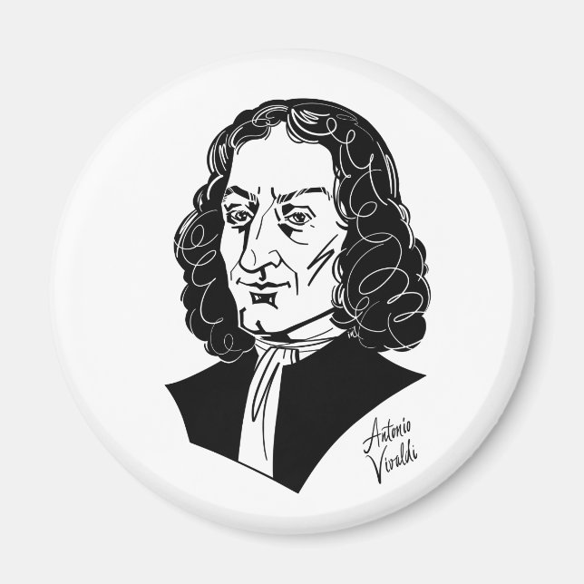 Antonio Vivaldi Magnet (Front)
