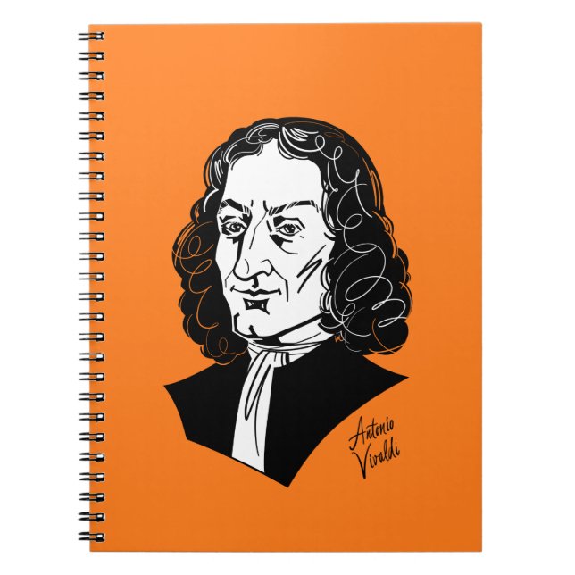 Antonio Vivaldi Notebook (Front)