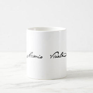 Antonio Vivaldi signature autograph classical musi Coffee Mug
