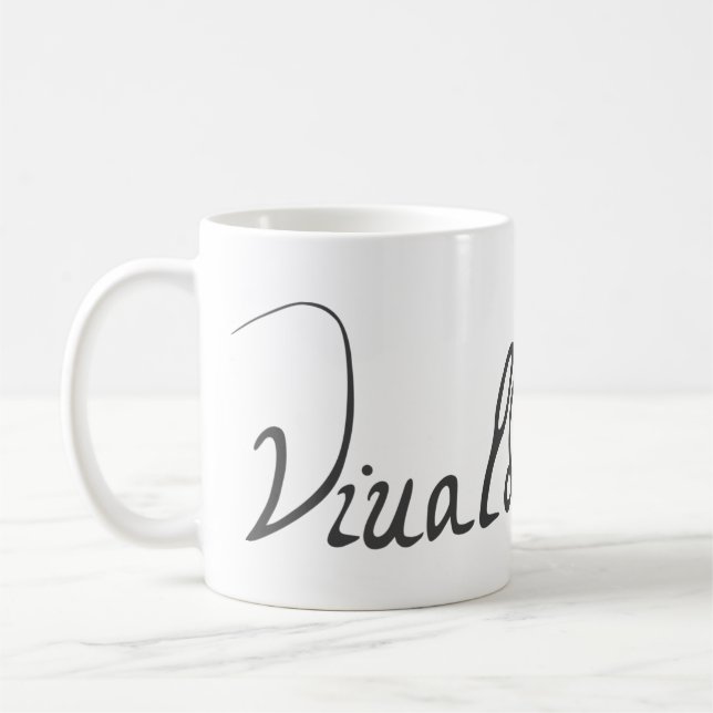 Antonio Vivaldi Signature Coffee Mug (Left)