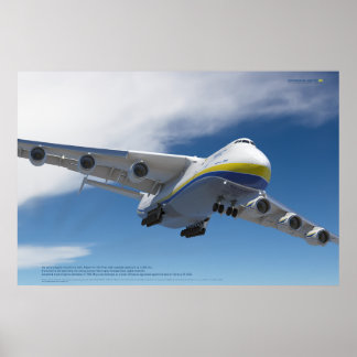 Antonov An-225 Mriya: 3D Aviation Art Print