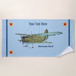 Antonov An-2 Beach Towel