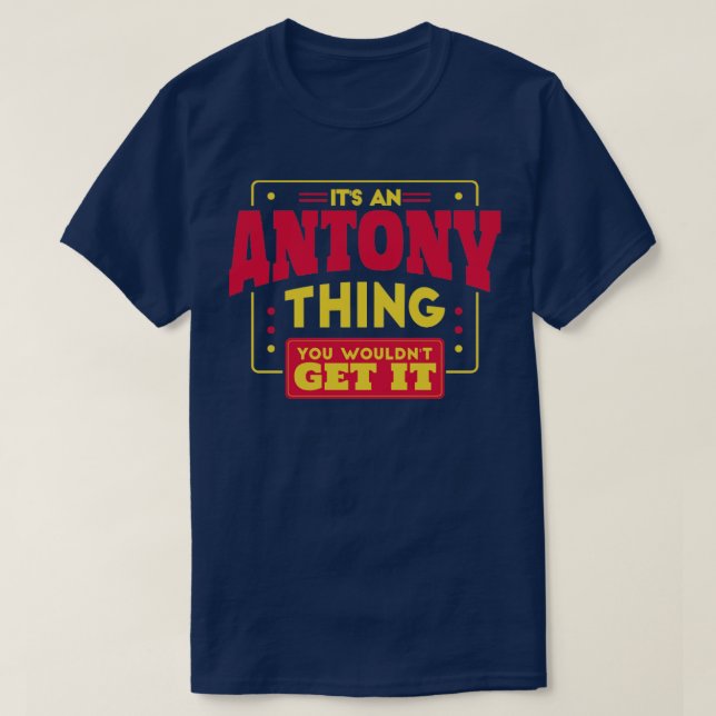Antony T-Shirt (Design Front)