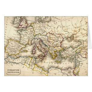 Antquie Map of Ancient Roman