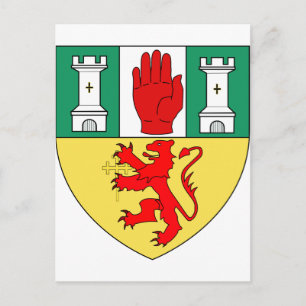 Antrim arms, Ireland Postcard