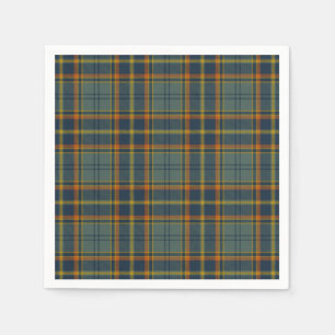 Antrim County Irish Tartan Napkin