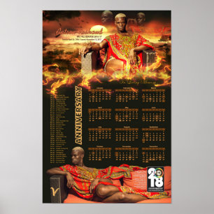 Antron-Reshaud Memorial 2018 Poster Calendar