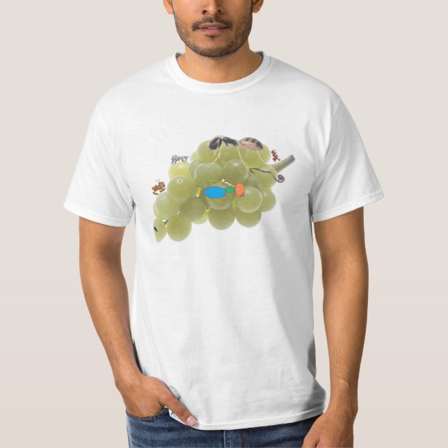 Ants and grapes T-Shirt (Front)