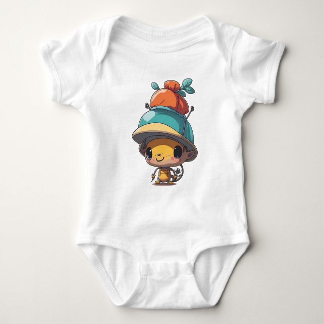 Ant's Co Baby Bodysuit (Front)