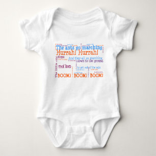 Ants Go Marching Infant Baby Bodysuit