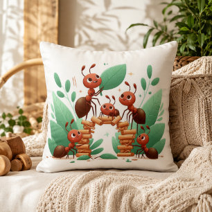 Ants in Wonderland Pillow