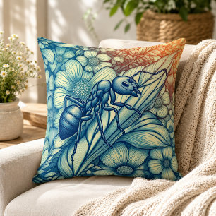 Ants in Wonderland Pillow