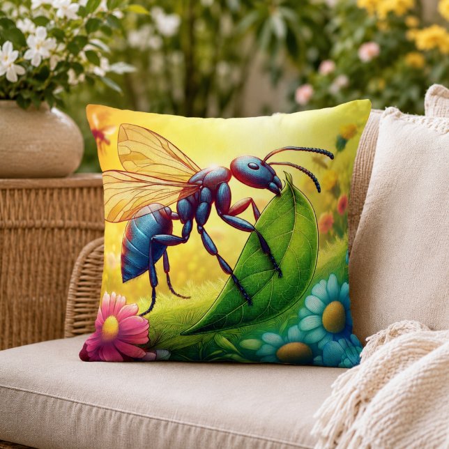  Ants in Wonderland Pillow (Ants in Wonderland Pillow)