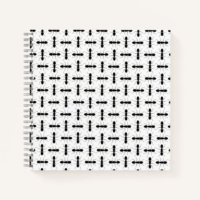 Ants Modern Insect  Notebook (Front)