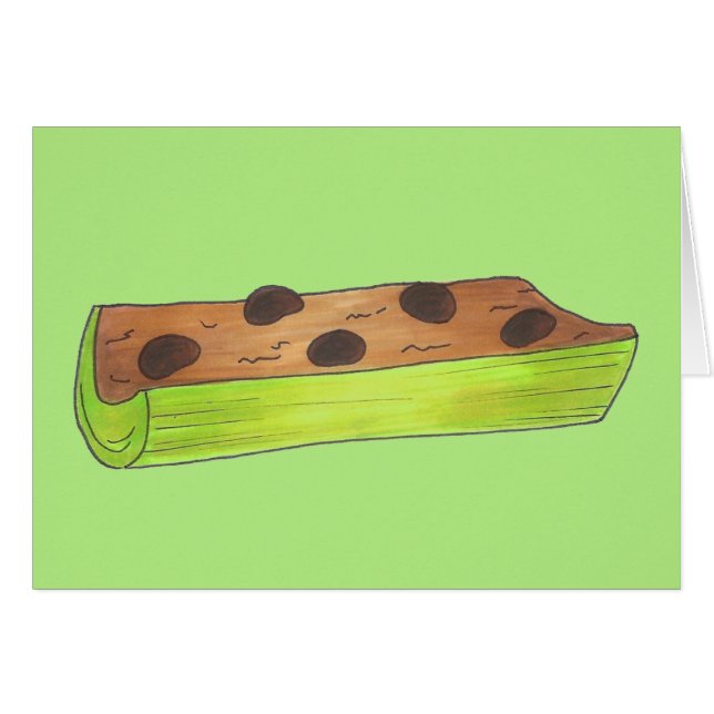 Ants on a Log Celery Peanut Butter Raisins Picnic (Front Horizontal)