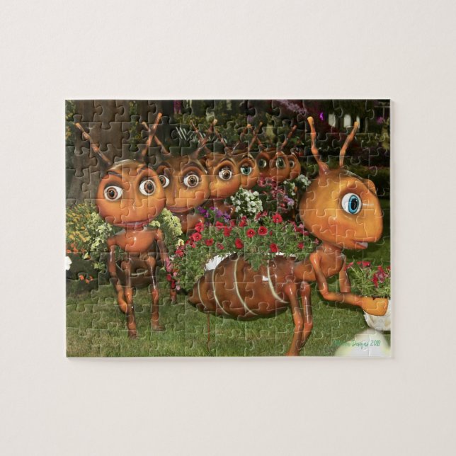 Ants on a Mission Jigsaw Puzzle (Horizontal)