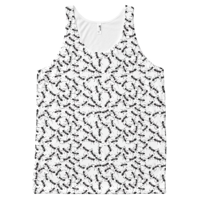 Ants on All-Over print singlet (Front)