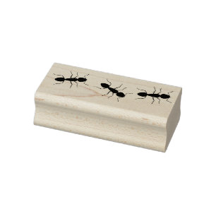 Ants Rubber Stamp