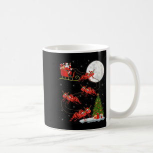 Ants Santa Sleigh Flying Funny Magical Christmas T Coffee Mug