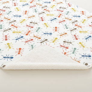 Ants Sherpa Blanket