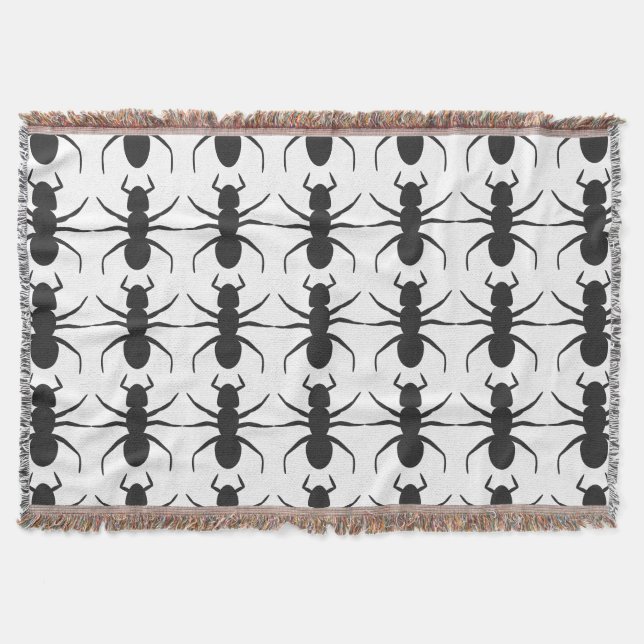 ANTS Throw Blanket (Front)