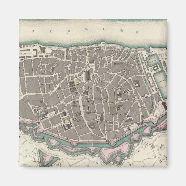 Antwerp Antwerpen Anvers Magnet (Front)