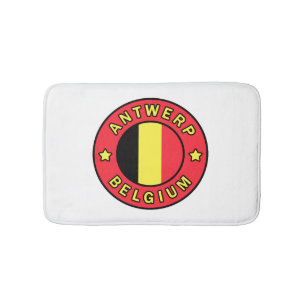 Antwerp Belgium Bath Mat