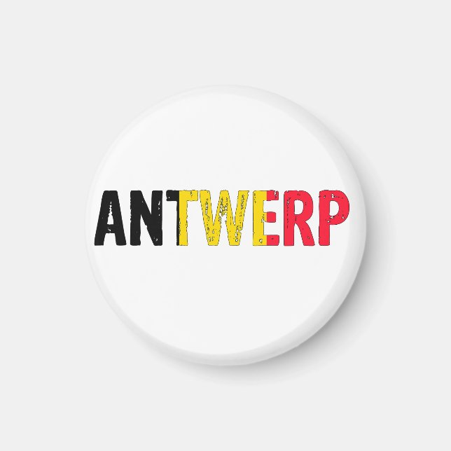 Antwerp Belgium Magnet (Front)