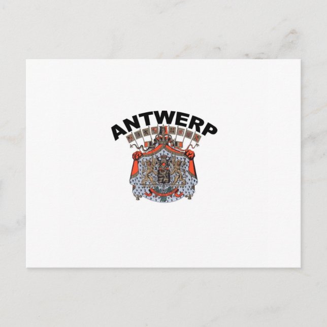 Antwerp, Belgium Postcard (Front)