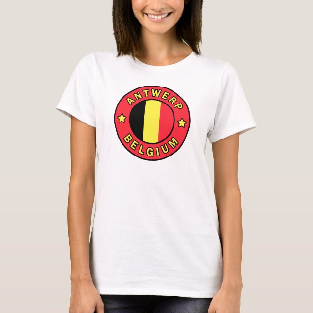 Antwerp Belgium T-Shirt (Front)