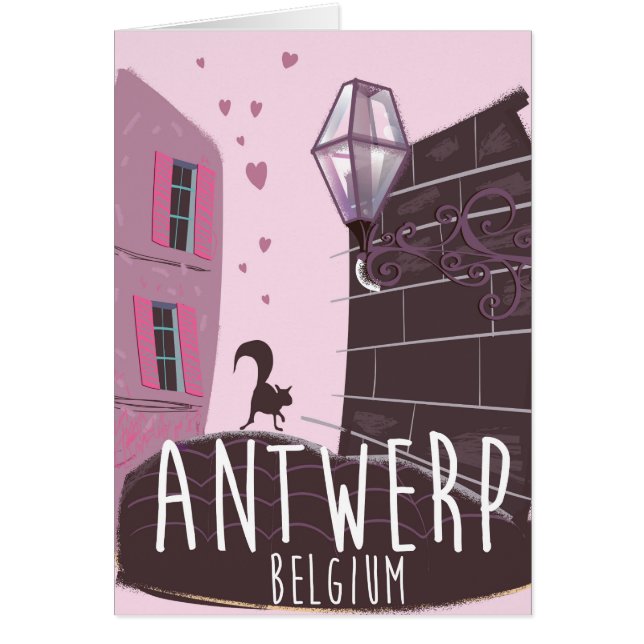 Antwerp, Belgium Travel poster (Front)