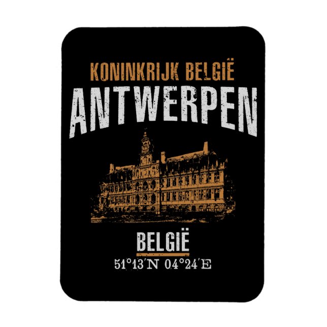 Antwerp Magnet (Vertical)