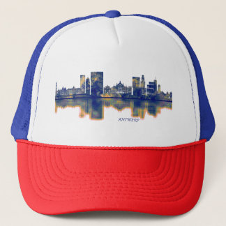 Antwerp Skyline Trucker Hat