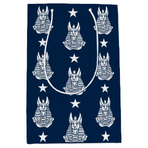 Anubis Ancient Egyptian Deity  Medium Gift Bag