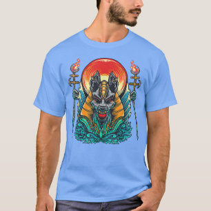 Anubis Ancient Egyptian God Of The Dead  Egypt Anp T-Shirt
