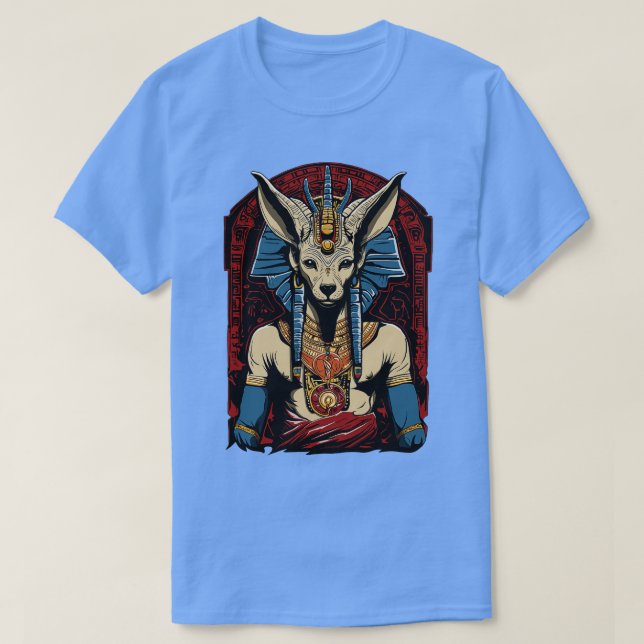 Anubis Ancient Egyptian God T-Shirt (Design Front)