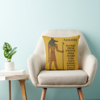 Anubis - Ancient Egyptian History Cushion