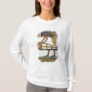 Anubis and a Mummy, from the Tomb of Sennedjem T-Shirt