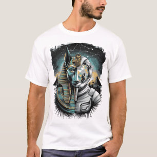 Anubis Astronaut – Guardian of the Cosmos T-Shirt