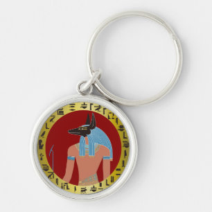 Anubis, Egyptian God Key Ring