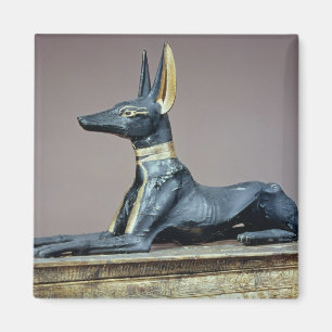 Anubis, Egyptian god of the dead from a chest Magnet
